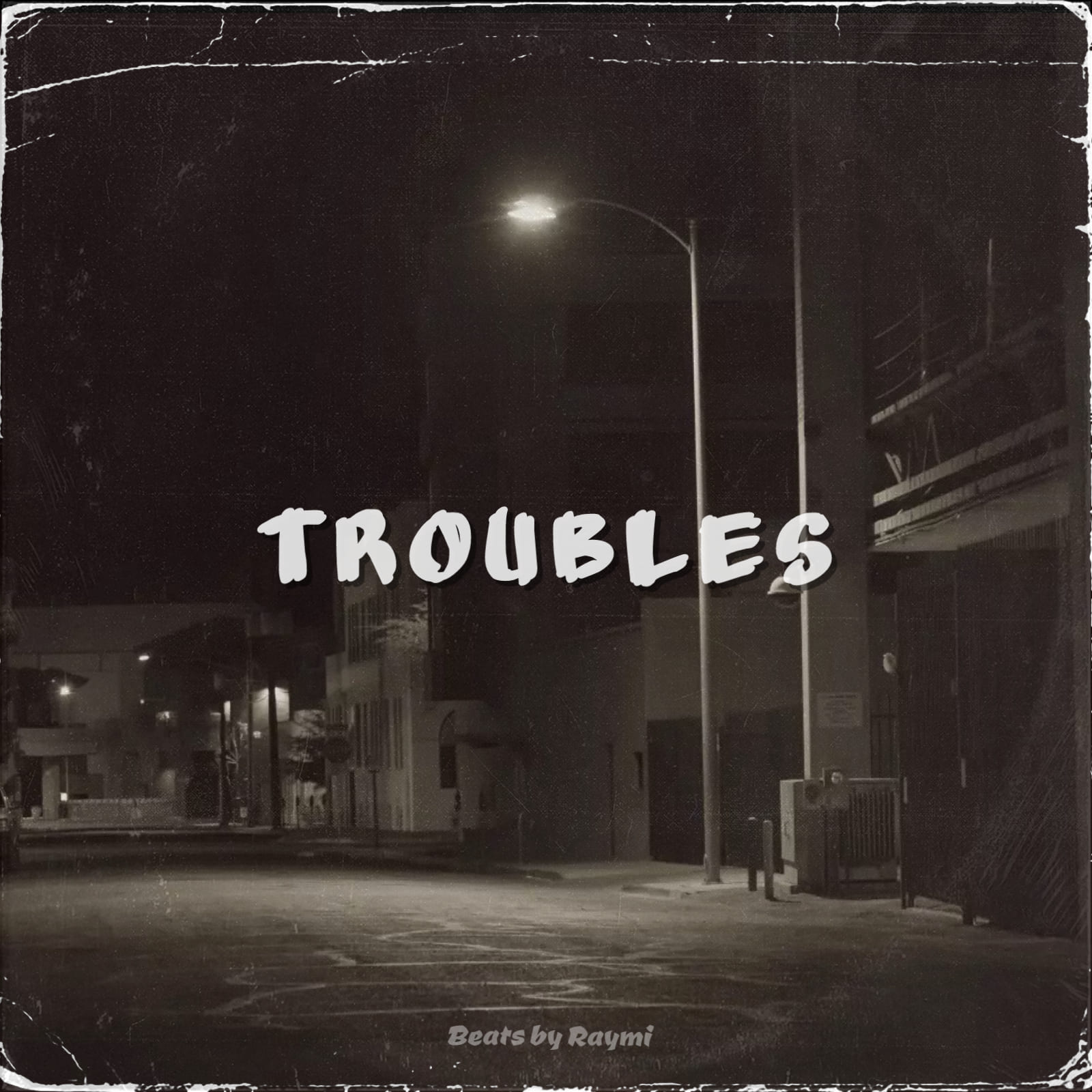обложка бита, Raymi, музыка, cover, Troubles (энергичный, качевый hip-hop бит)